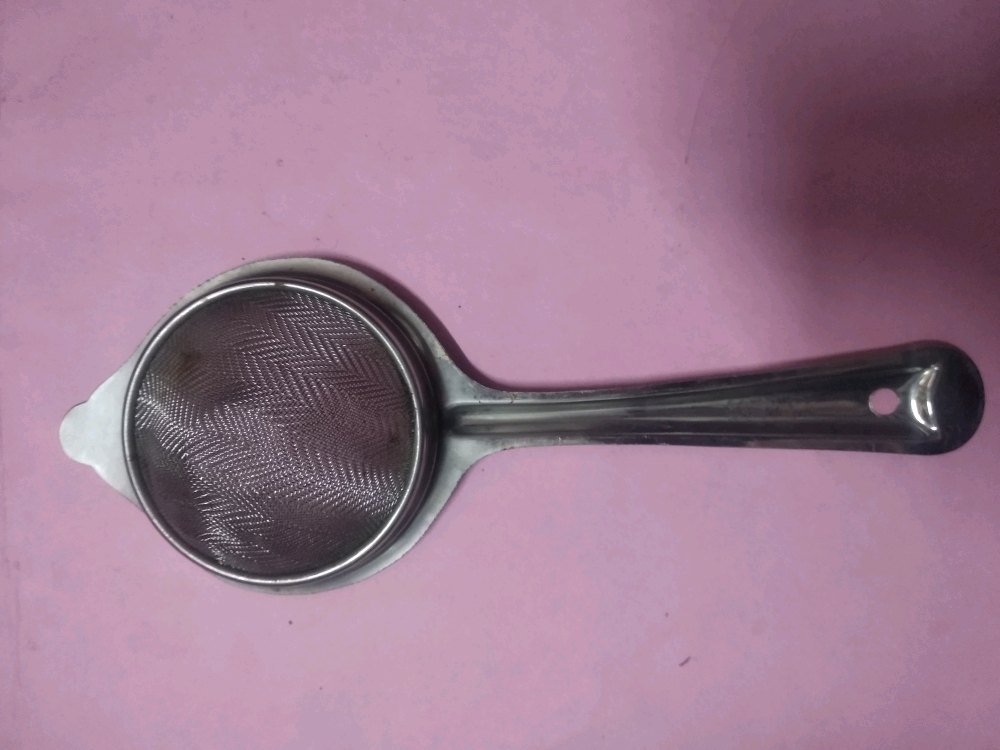 Silver Stainless Steel Tea Strainer, For Kitchen