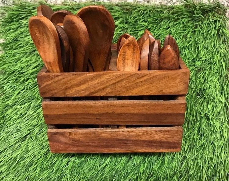 Brown Wooden Kitchen Tools