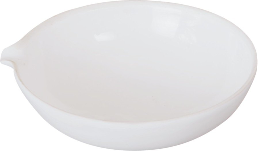 White Porcelain Evaporating Basin Flat Form