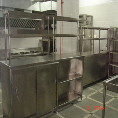 Furnished Steel Kitchen