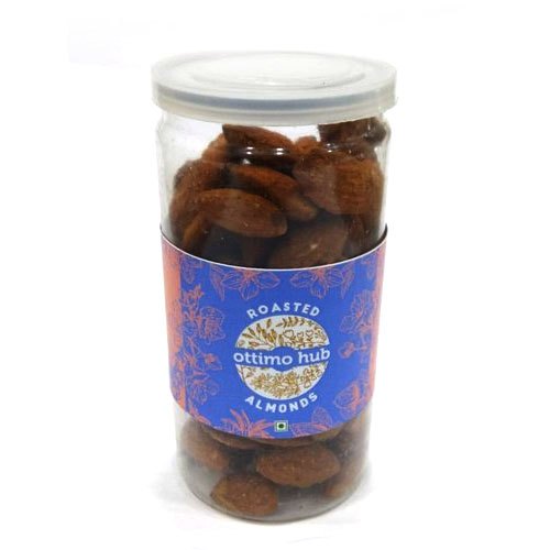 Ottimo Hub Roasted Almonds, Packaging Type: Plastic Jar, Packaging Size: 125 grams