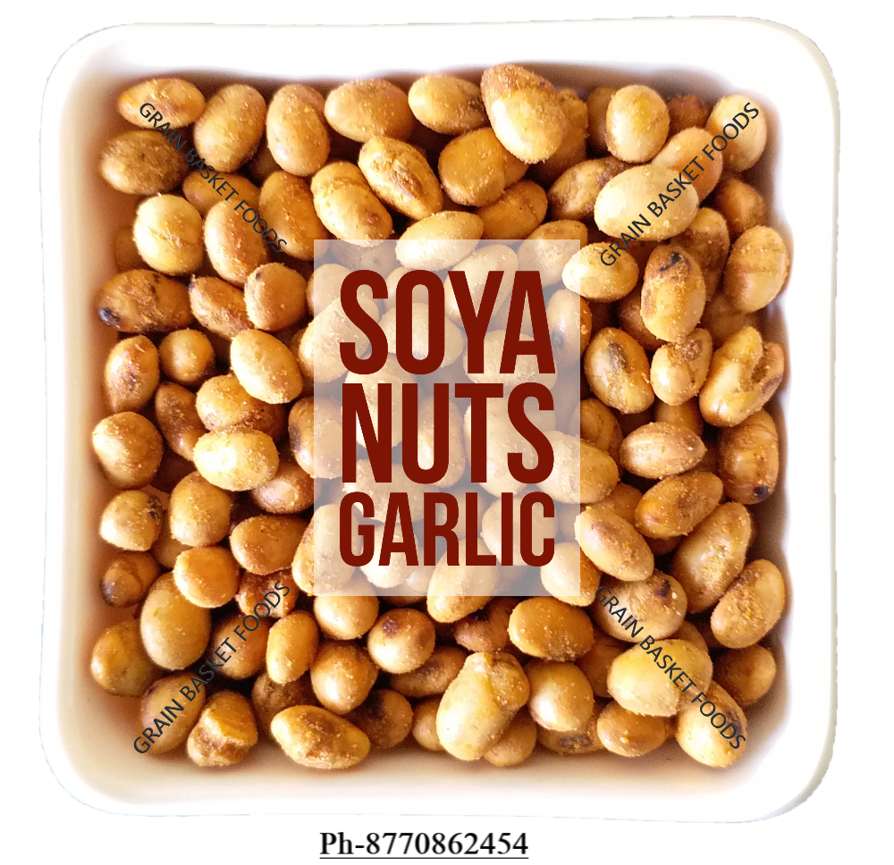 Garlic Masala Roasted Soyabean Nuts, Packaging Size: 30 kg, Packaging Type: Laminated hdpe woven sack
