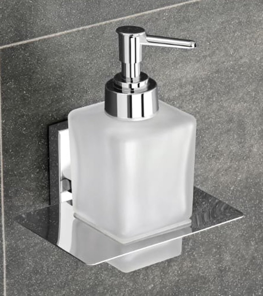 Stainless Steel Wall Mounted SS Handwash Holder, For Home, Size: 7 inch