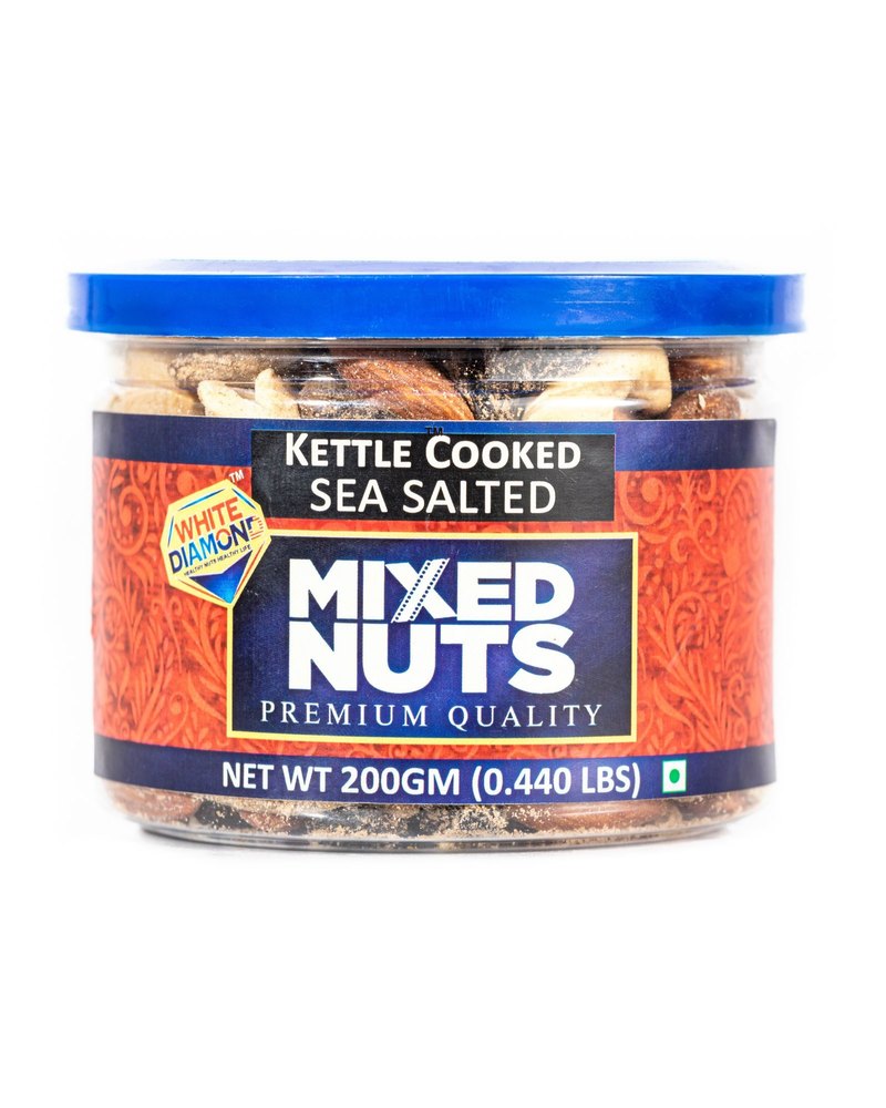 Roasted Salted Mixed Nuts, Quantity: 10, Packaging Type: Plastic Box