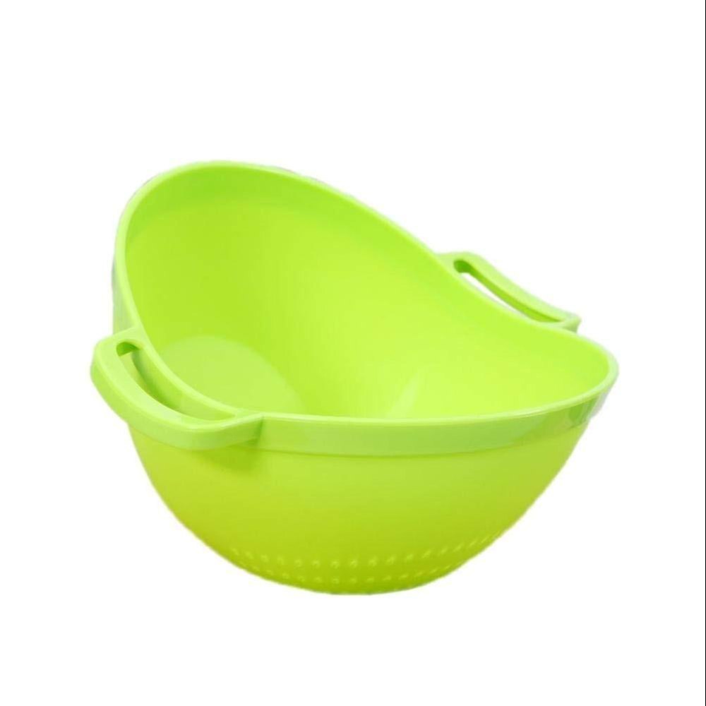 durable Multipurpose Fruit Vegetable Strainer Colander Bowl with Handle