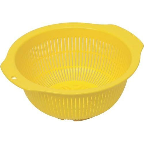 Plastic Yellow Colander