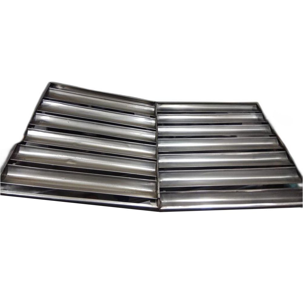 Chrome Finish Silver 18inch Stainless Steel Exhaust Hood Filter img