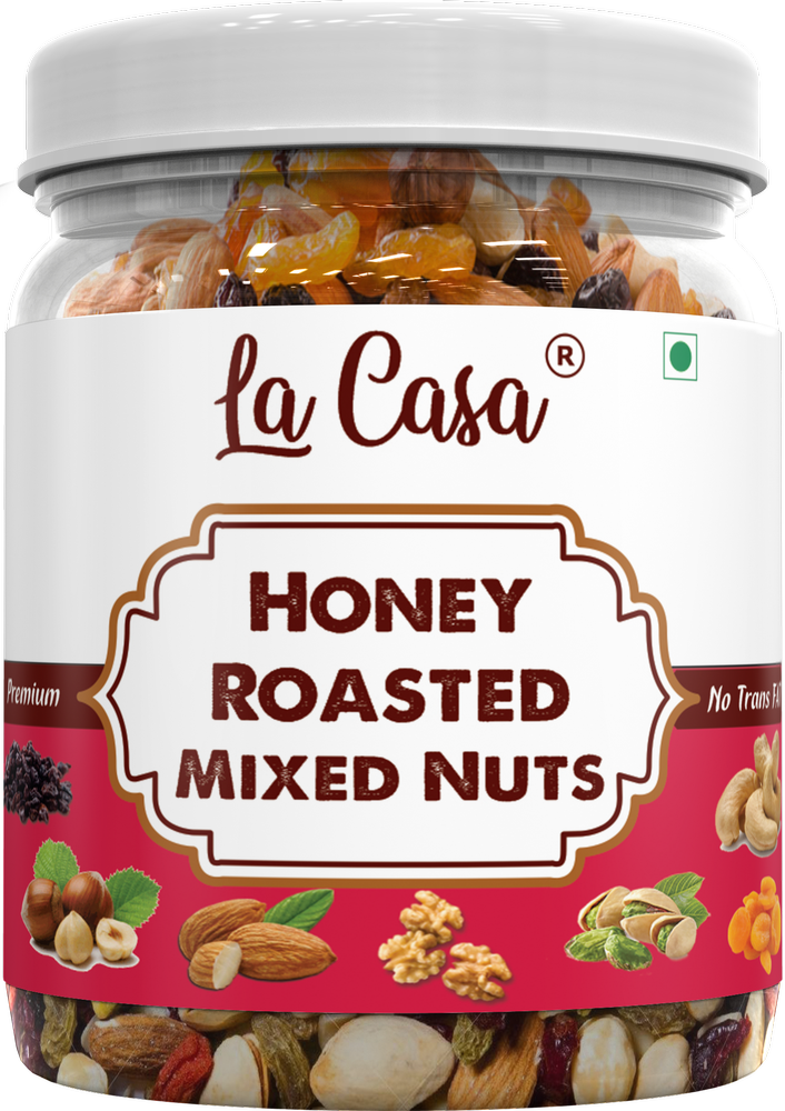 La Casa Honey Roasted Mixed Nuts, Packaging Size: 1 kg