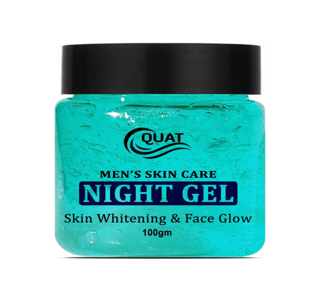 quat Herbal men skin care night gel, Jar Bottle, Packaging Size: 100gm