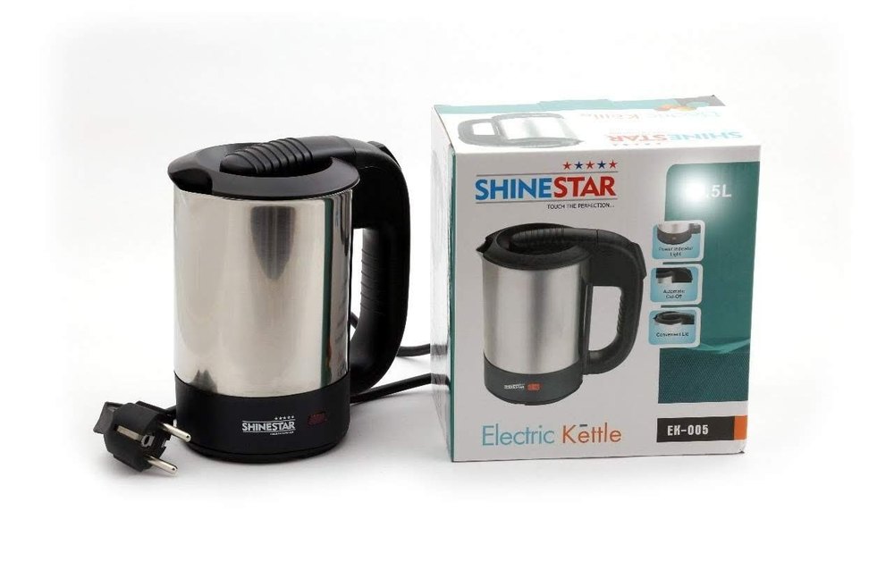 Silver Stainless Steel Tea Kettle, For HOME