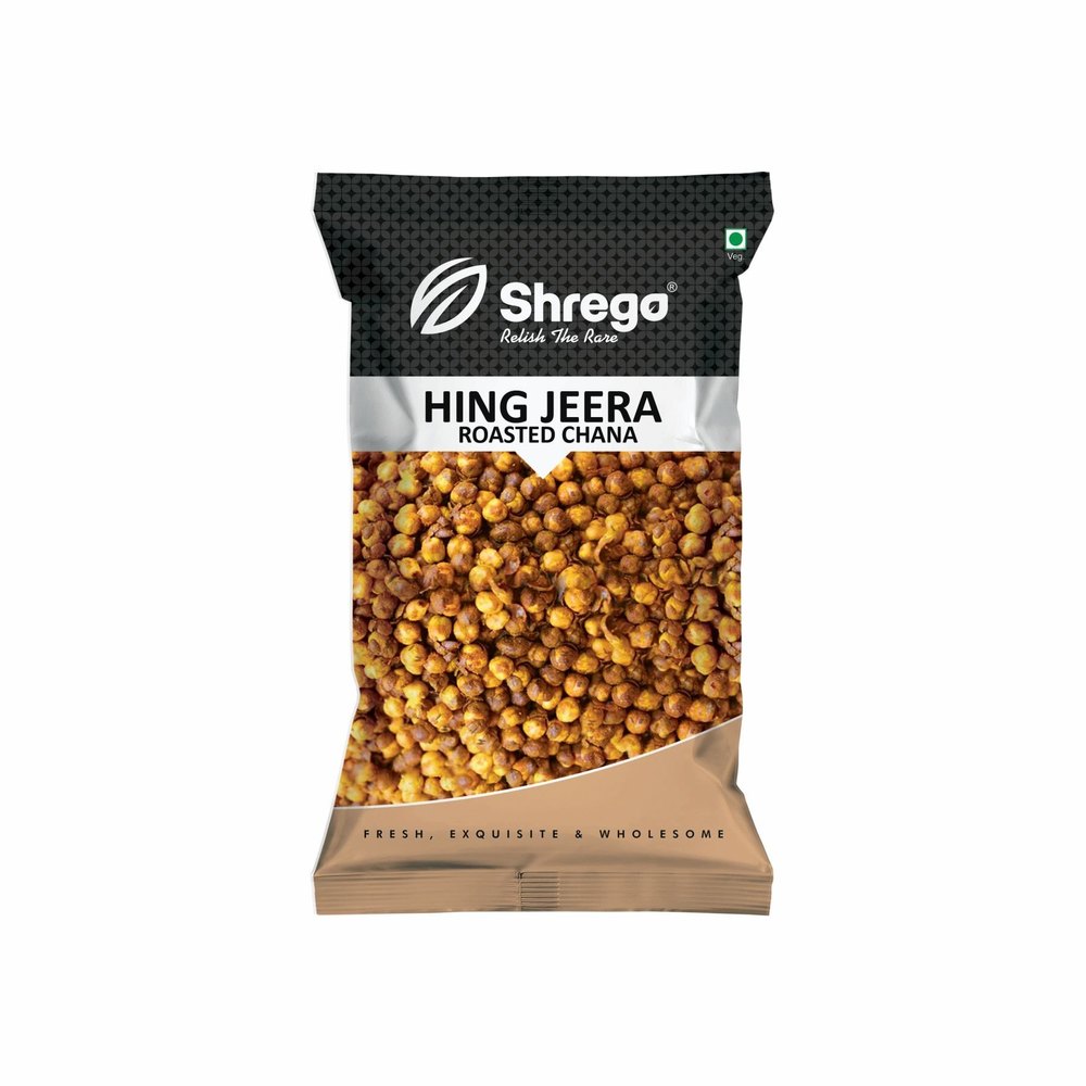 Shrego Hing Jeera Roasted Chana 150g (Vacuum Packed)