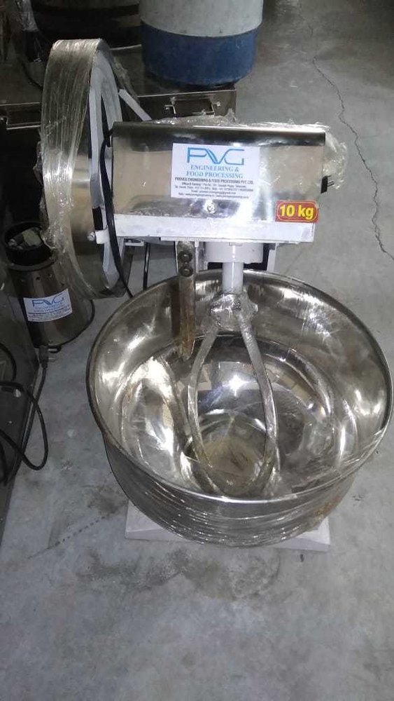 PROVEG Stainless Steel Commercial Atta Maker For Mixing Dough, 3hp
