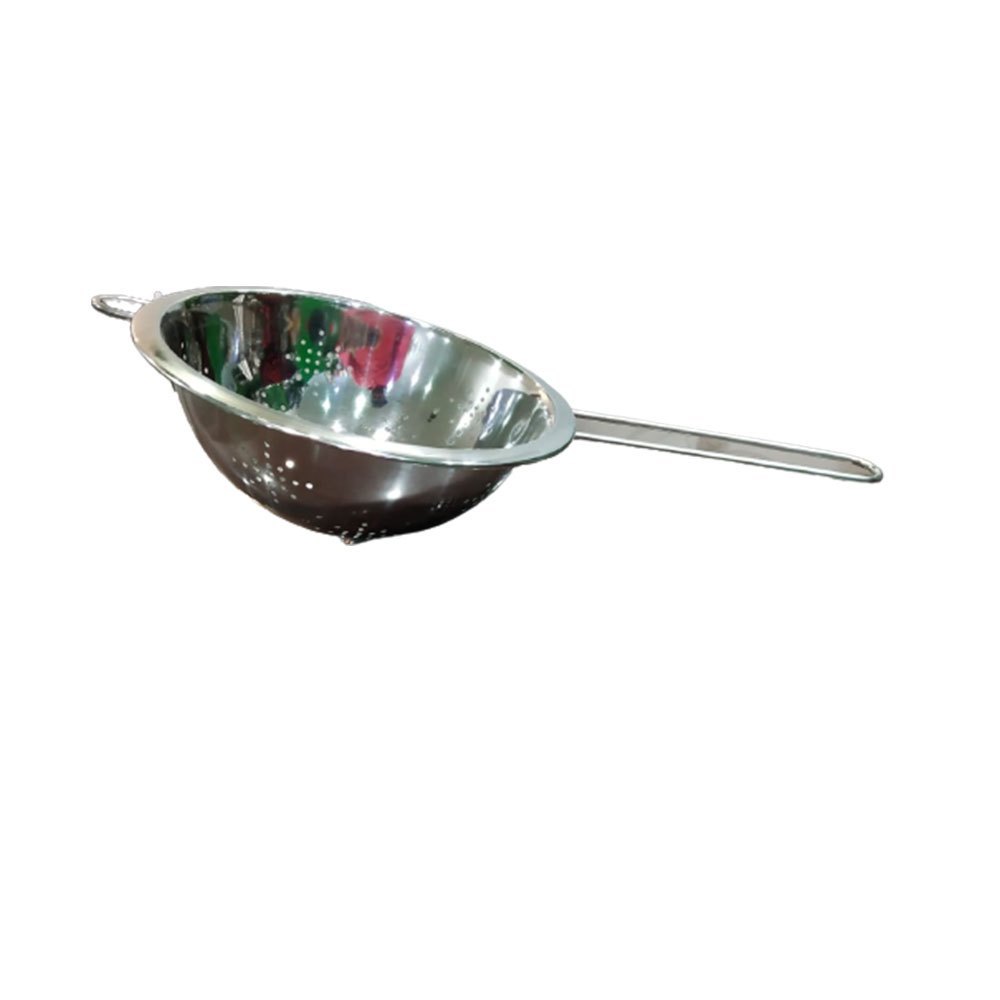 Silver Round 304 Stainless Steel Colander, For Restaurant