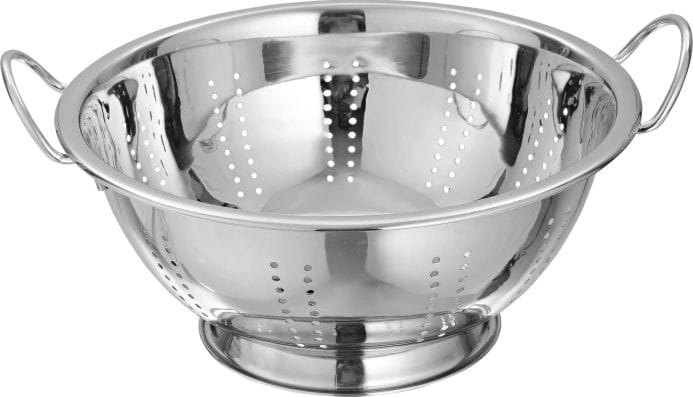 Stainless Steel Colander & Strainer, For Home, Size: 22 Cm