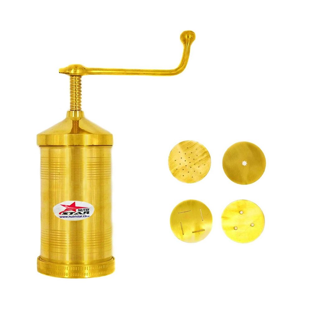 Brass Murkul Maker / Brass Easy To Grip Handle / Murkul Maker Rotation Machine