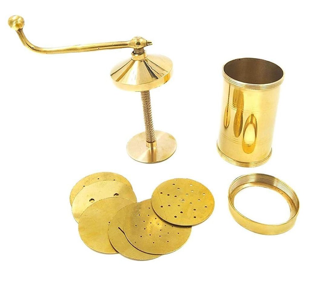 Golden Brass Sev Sancha, Box