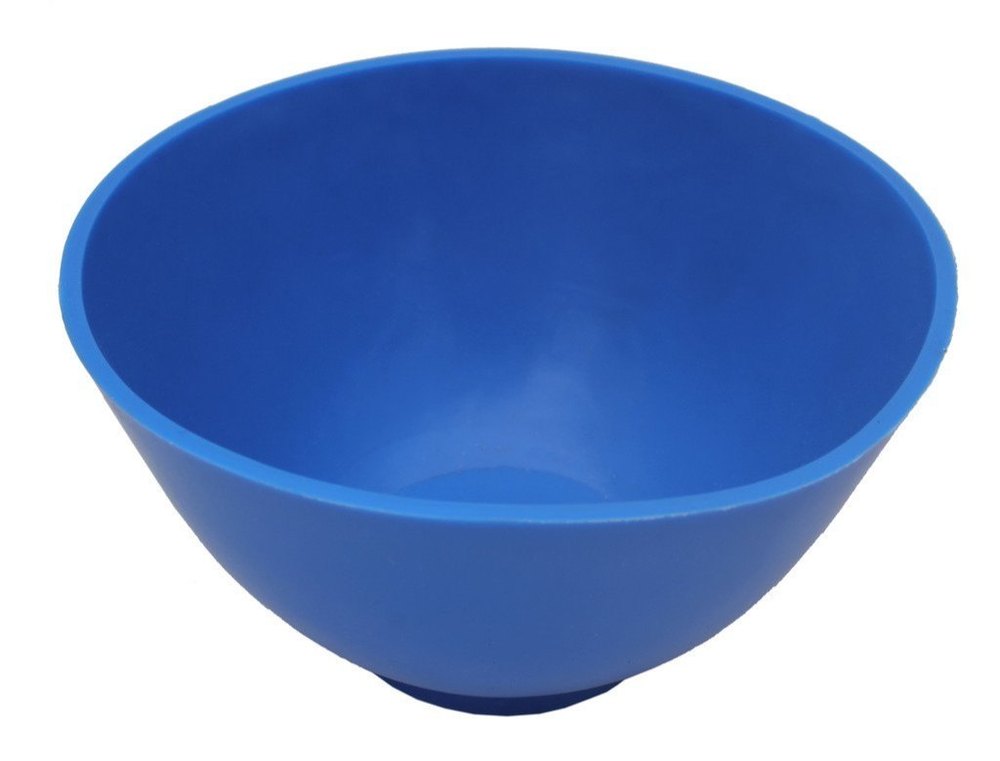 BLUE Manual Rubber Bowl Dental, For hospitals