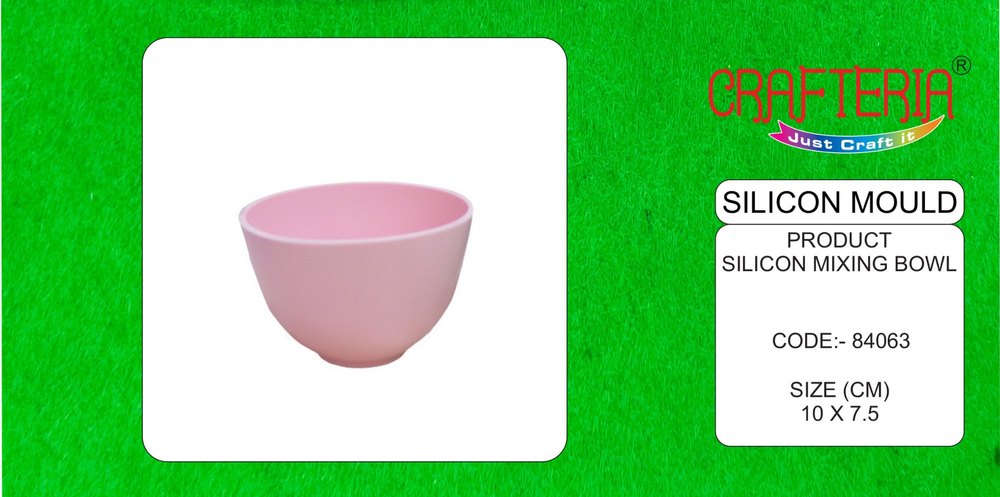 pink Silicon mixing bowl, For resin art