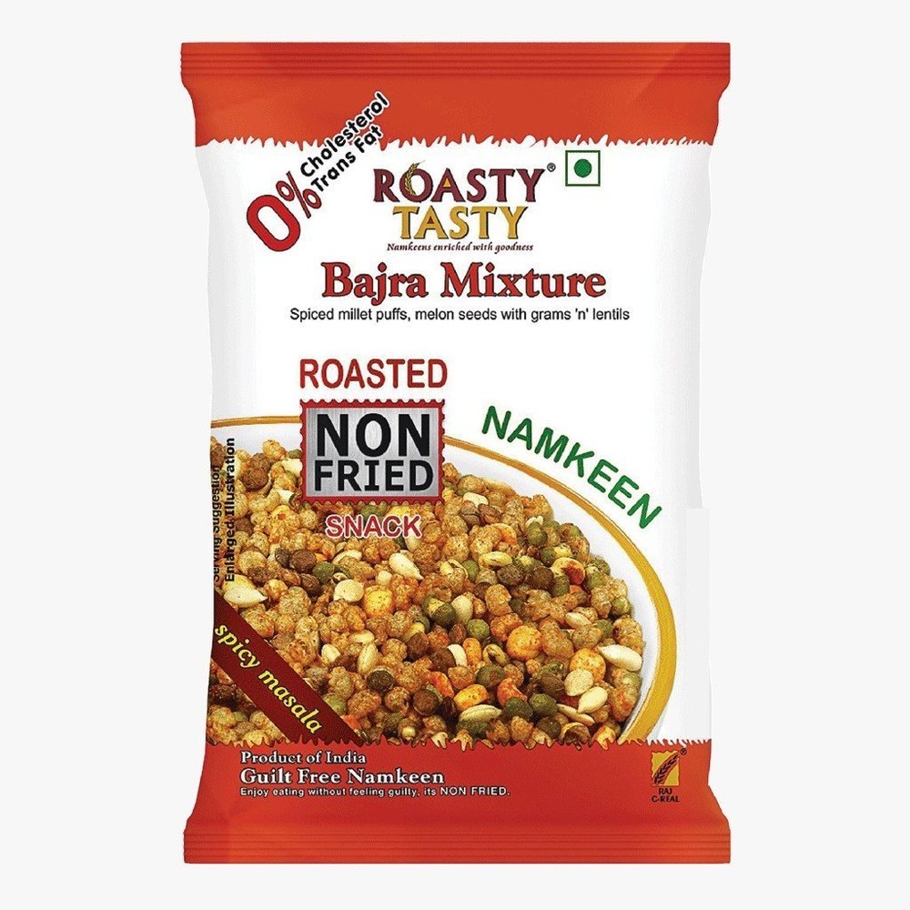 Spicy Masala Seeds Roasty Tasty Bajra Mixture, Packaging Size: 150 Grams, Packaging Type: Pouch