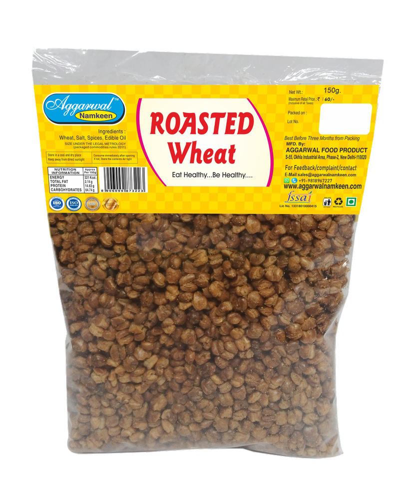 3 Flax Seeds Roasted Wheat, Packaging Size: 200 Grams