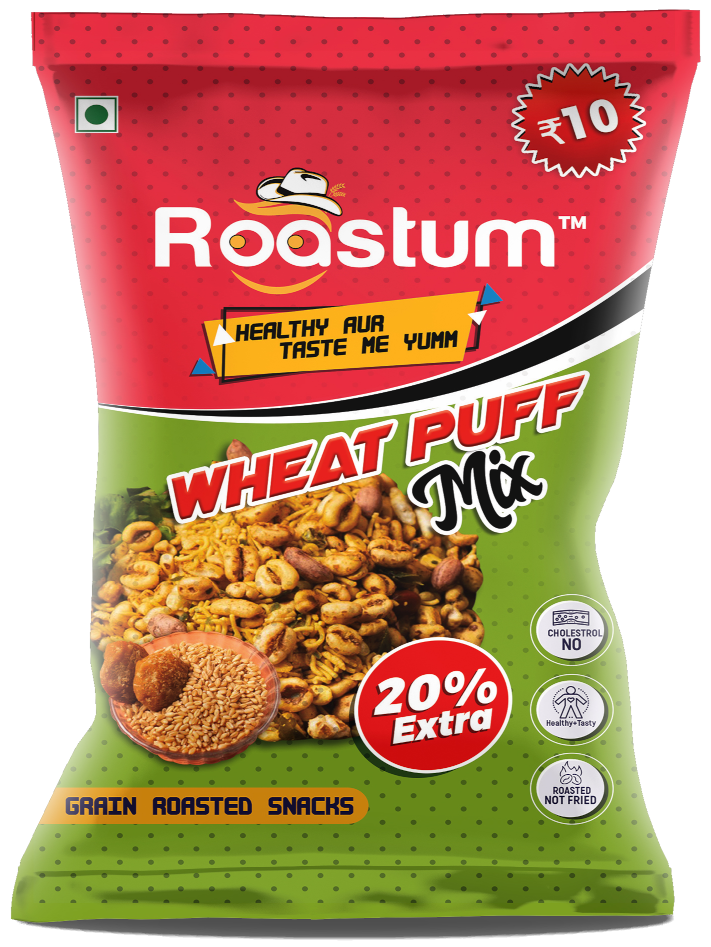 Sweet & Spicy Roasted Wheat Puff Mix