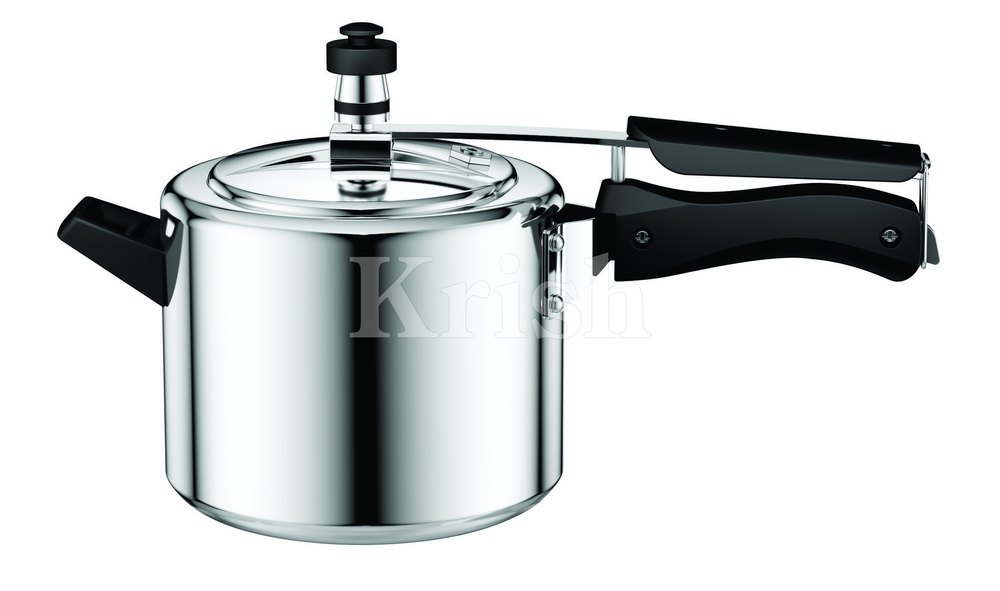 Krish Silver Hard Anodized Pressure Cooker, For Home