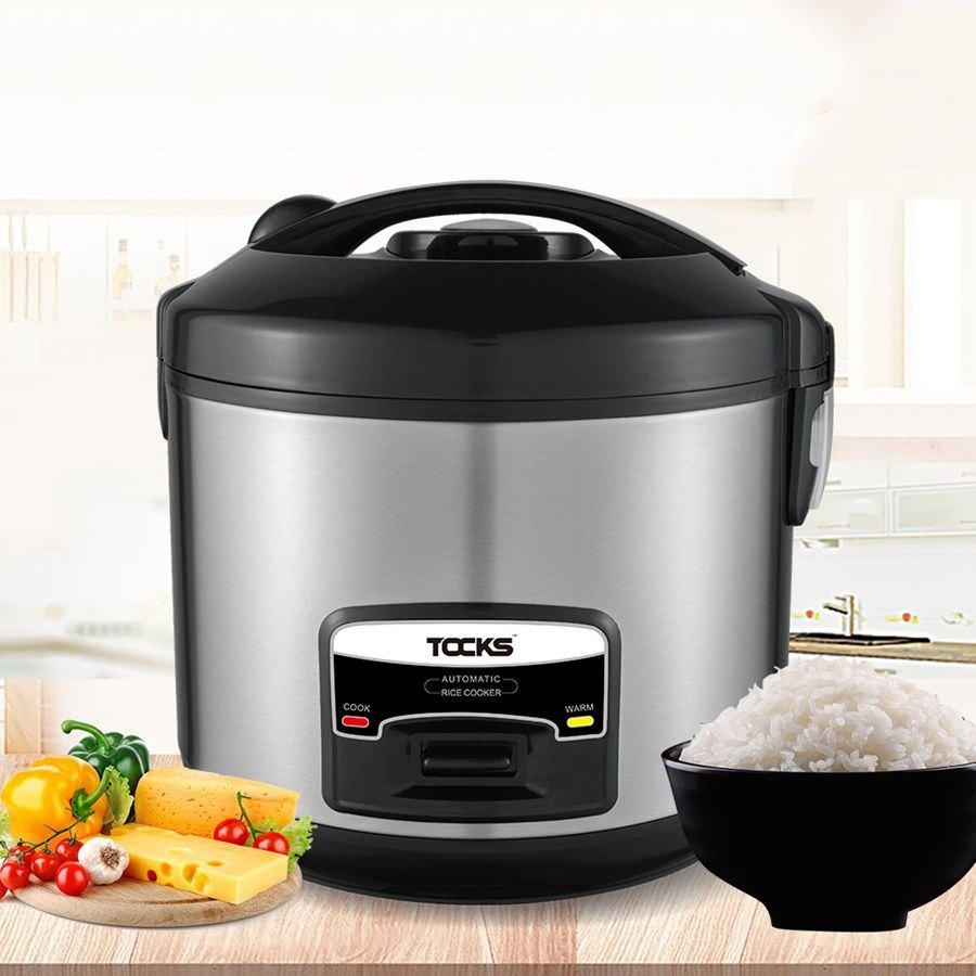 TOCKS Silver 4 Ltr RICE COOKER, For Home