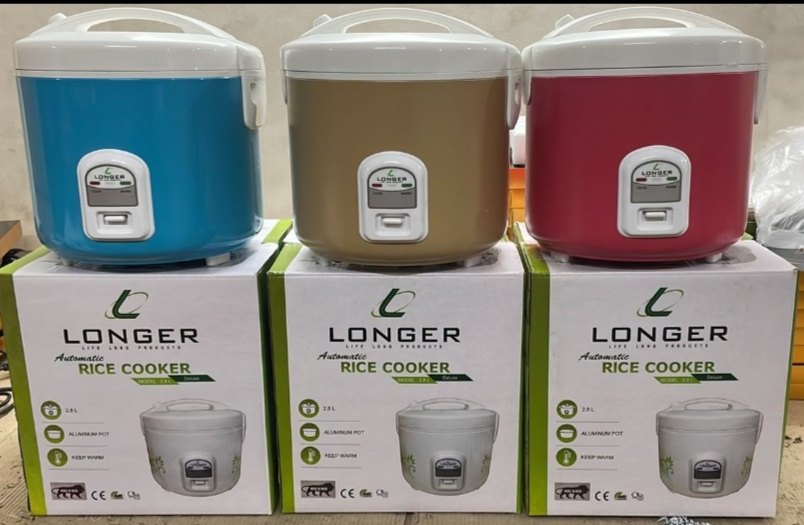 Longer Electric Rice Cooker 2.8 Ltr, For Home