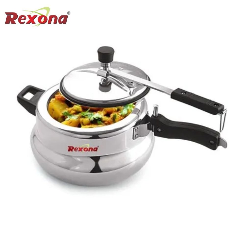 Silver Rexona Handi Pressure Cooker 3 Ltr., For Kitchen