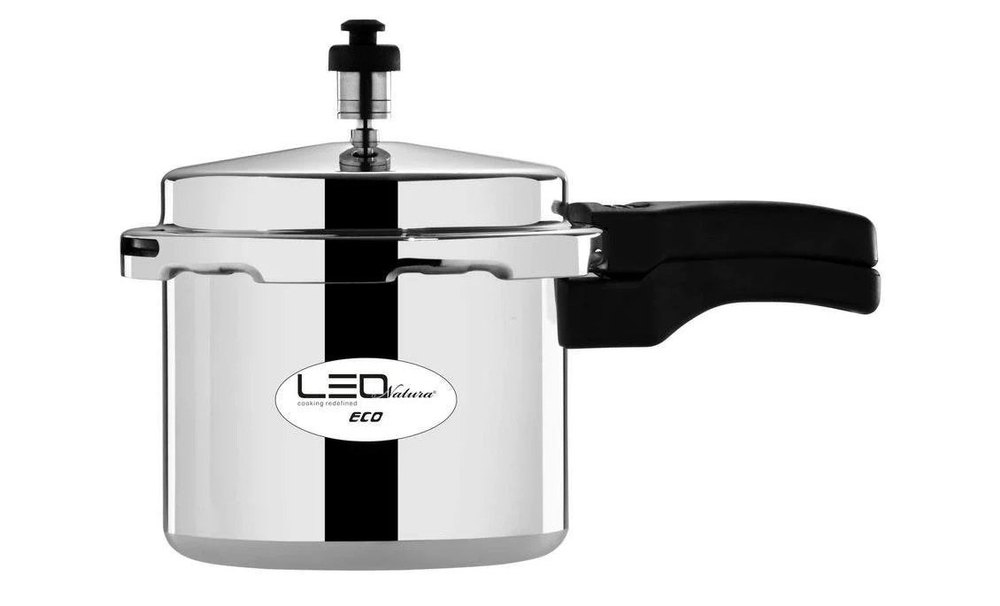 Silver Leo Natura Eco 3 L Pressure Cooker, For Cooking