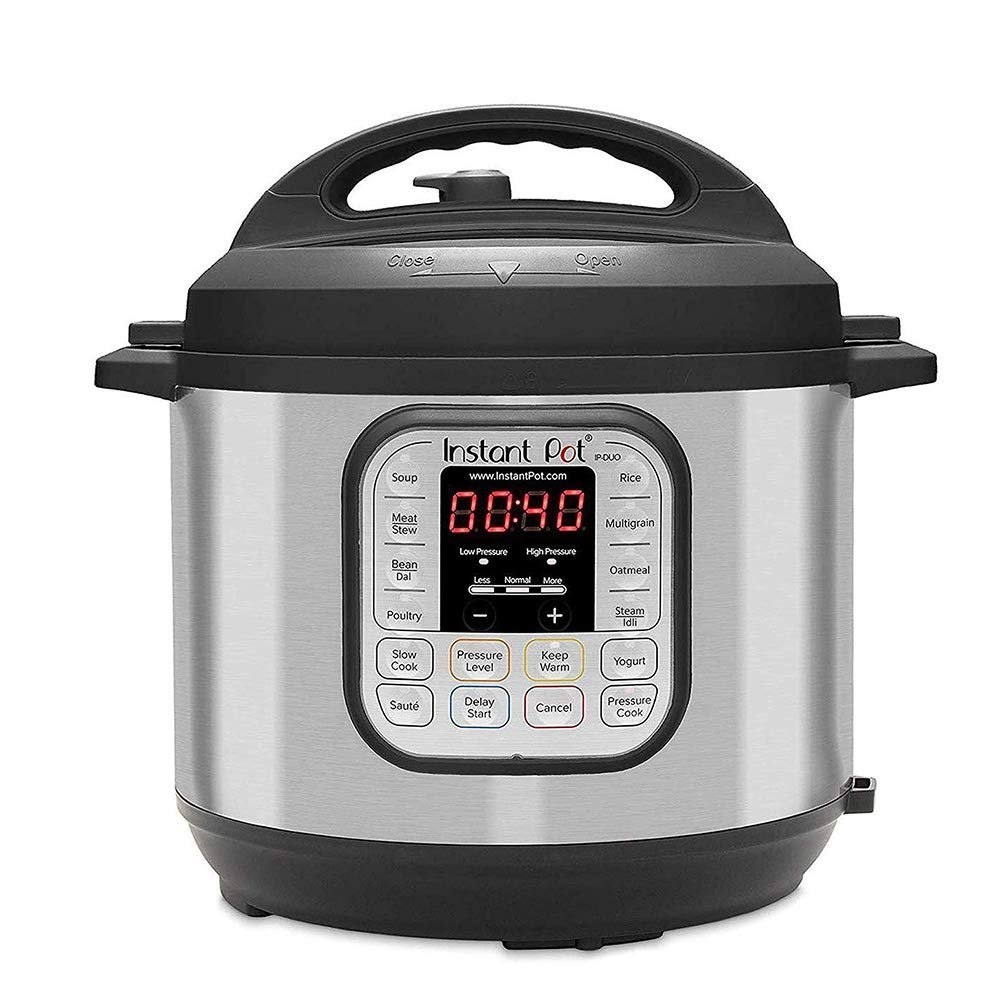 Automatic Silver Instant Pot Duo 60 5.7L Duo60 7 In 1 Electric Pressure Cooker, Capacity: 5.7 Ltr, Size: 33.5 X 31 X 31.7 cm