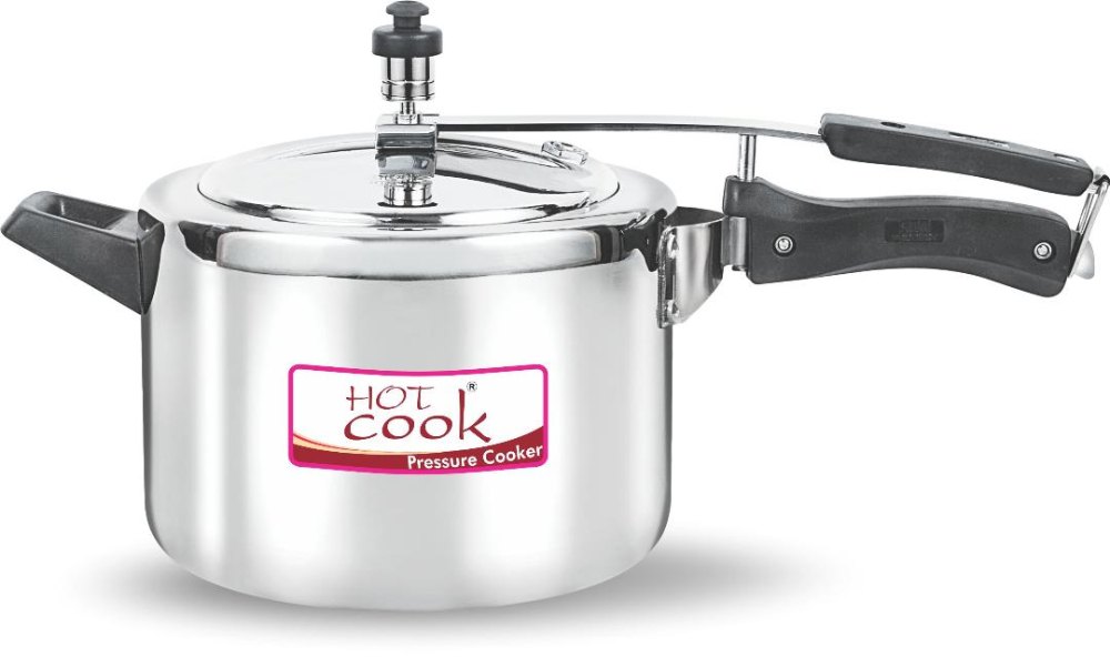 Aluminium Hot Cook 5 Ltr 10 Gauge Pressure Cooker