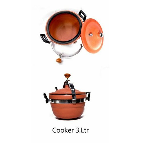 Glossy Reddish Brown Fancy Stylish Cooker for Home