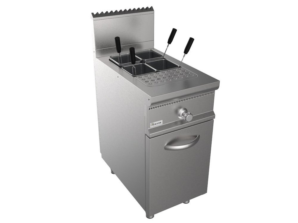 CASTA Silver Pasta Cooker Gas, Capacity: 40 Ltrs, Single Tanks, Size: Single Tank img