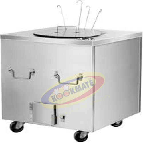 Stainless Steel Square Tandoor, For Commercial