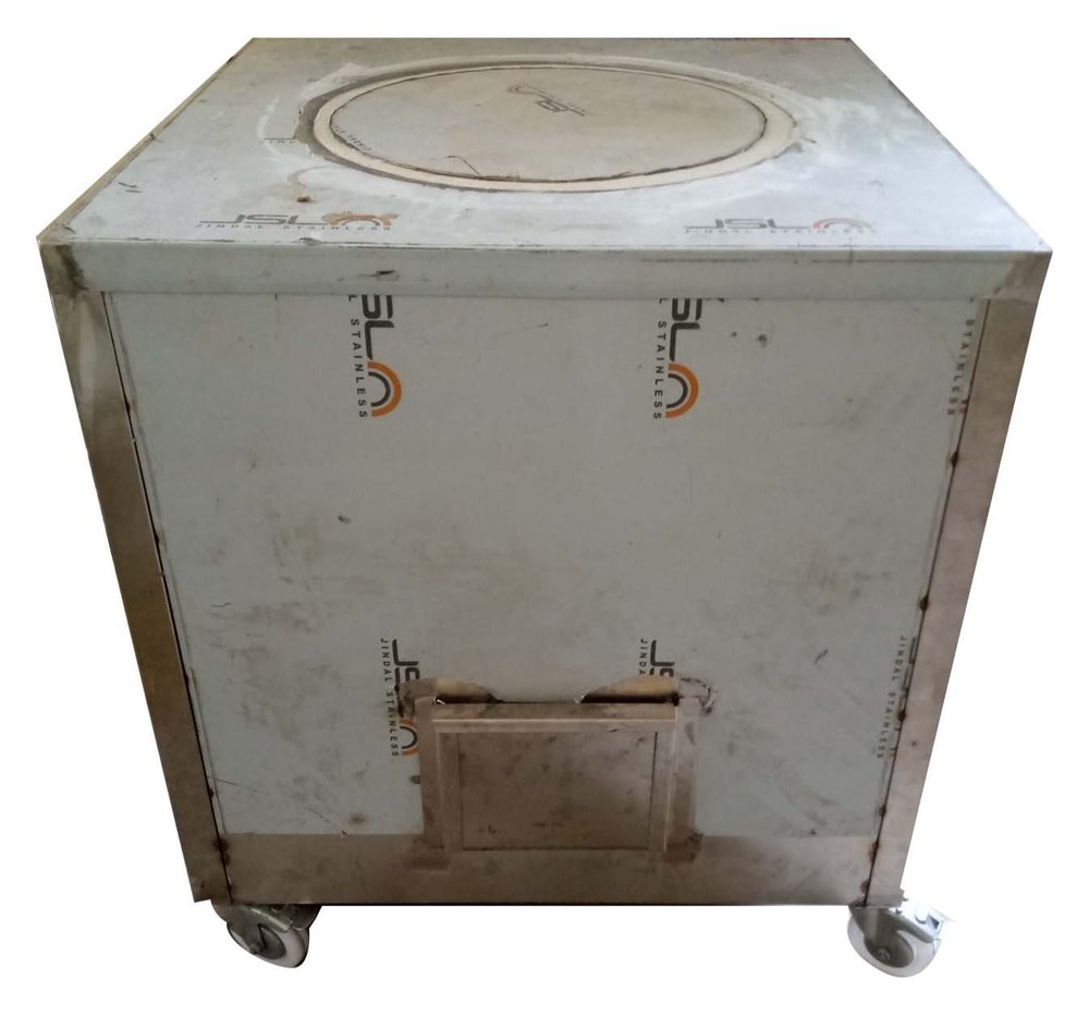 Square Stainless Steel Tandoor Bhatti, For Commercial Kitchen