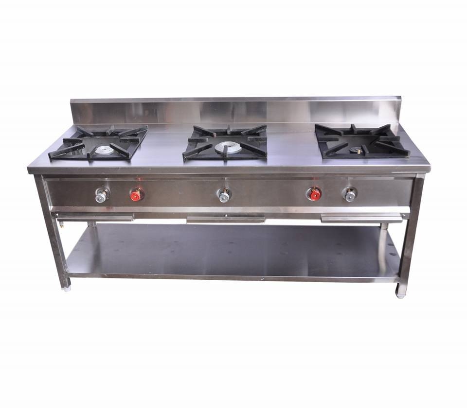 THREE BURNER COOKING, For Commercial