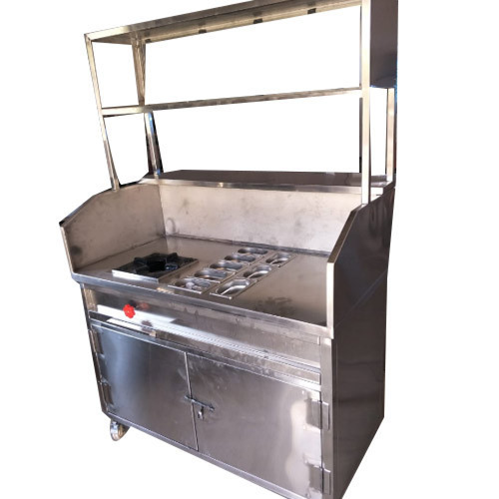 Metal Bain Marie Display Counter, For Catering