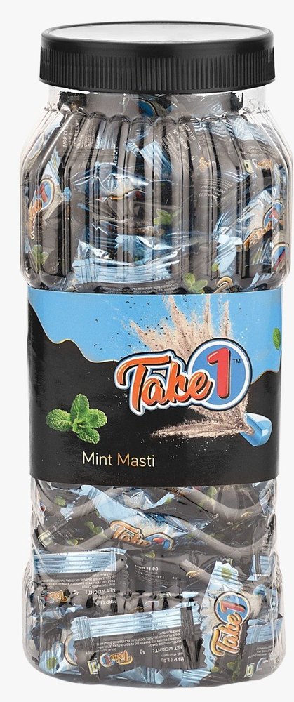 Take 1 Mint Masti Candy, Packaging Type: Plastic Jar