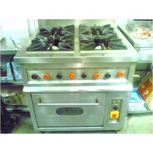 Four Burner Gas Range with Oven