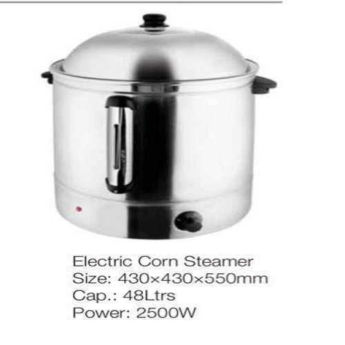 Steel Silver Corn steamer