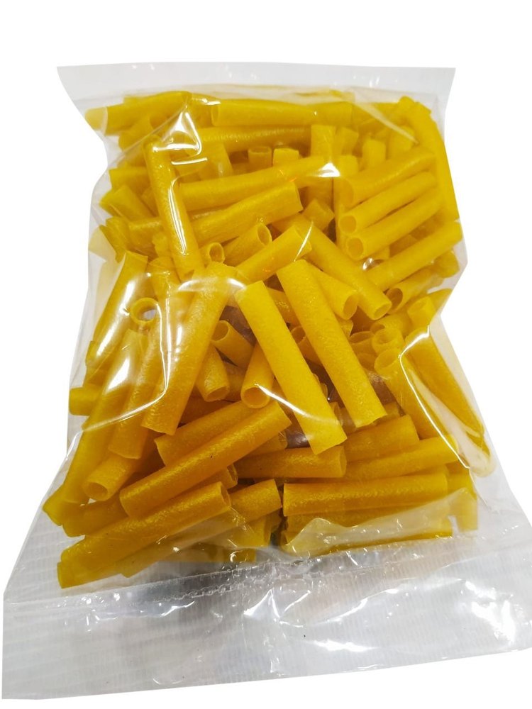 Gauri Fresh Yellow Pipe Fryums, Packaging Size: 1 Kg