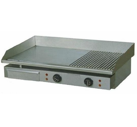 4 . 4 KW Hot Plate Half Grooved, Size: 730x470x240 Mm