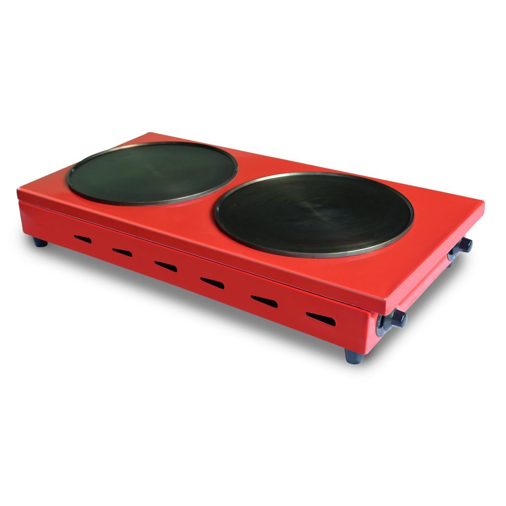 Mild Steel Red BTH 12-2-1PC Multipurpose Electric Hotplate, For Cooking, Size: 755 X 380 X 150 mm