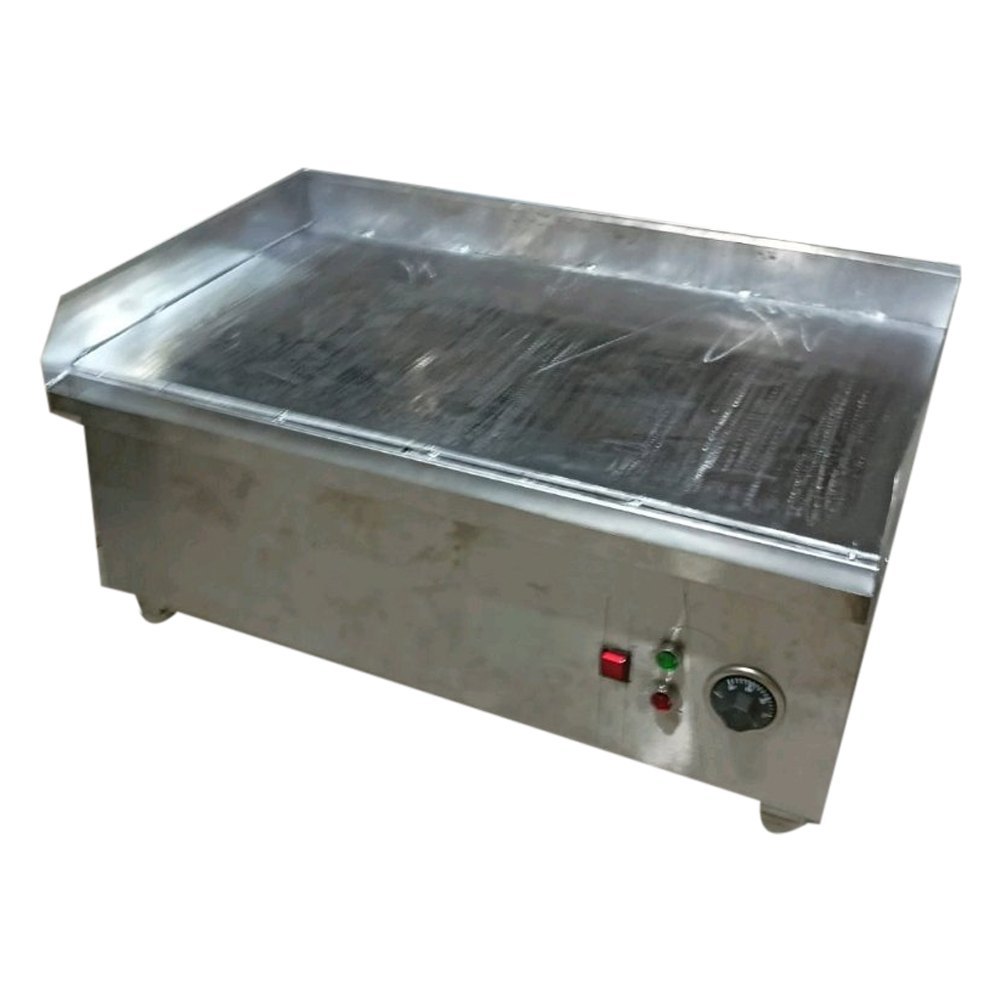 Silver Chrome Stainless Steel Electric Hot Plate, For Cooking
