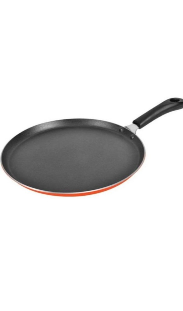 Rs Brothers Black Non Stick Dosa Tawa, For Cooking, Size: 30 cm