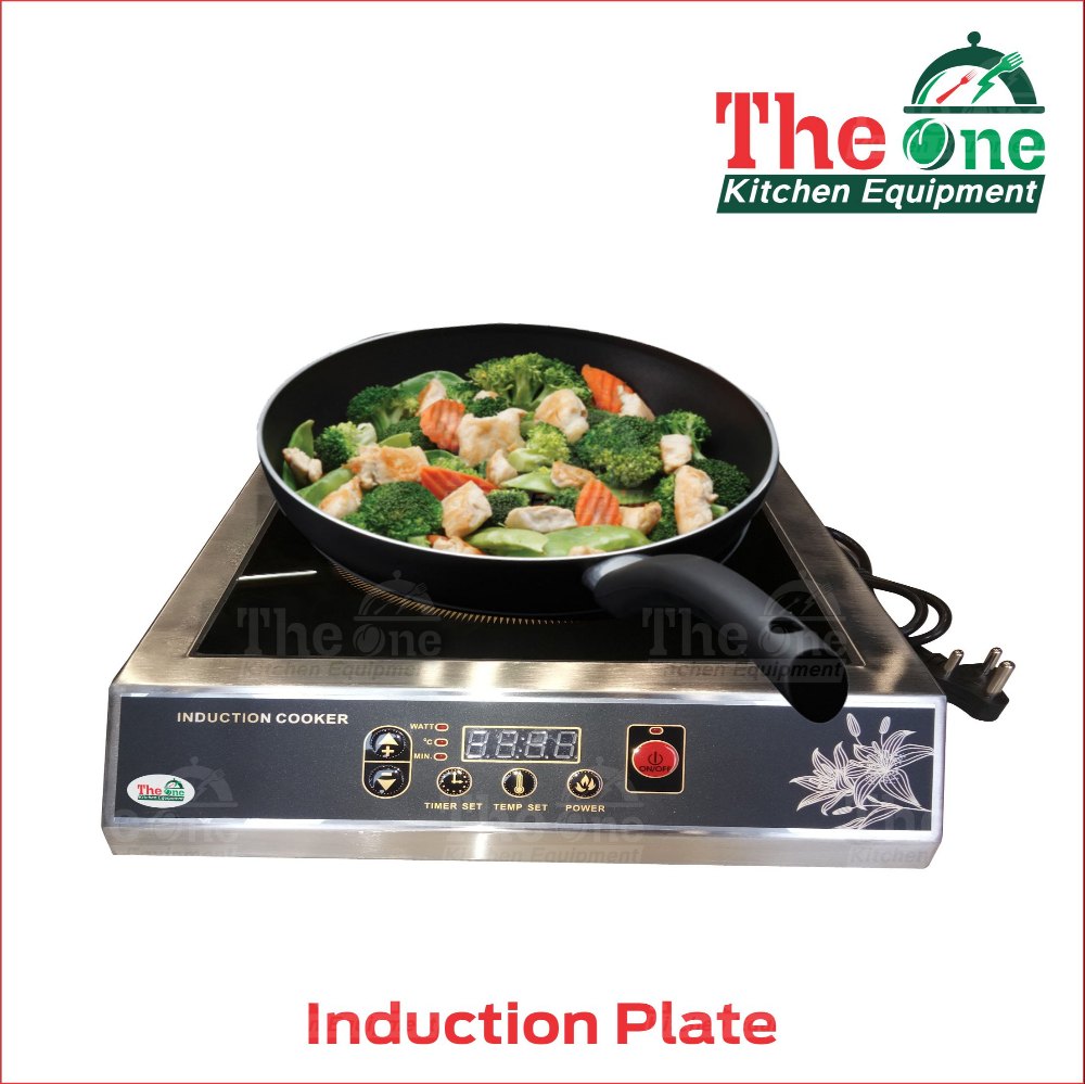 SS Industrial Induction Hot Plate, Size: 12 X 12 Inch