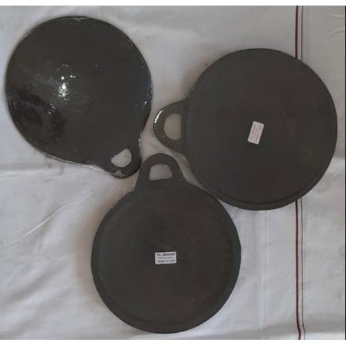 Black Annam 10 Cast Iron Dosa Tawa, For Cooking img