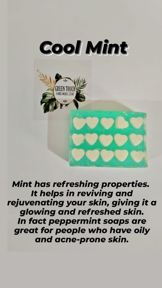 Green Rectangular Cool Mint, Packaging Type: Packet, Packaging Size: Medium