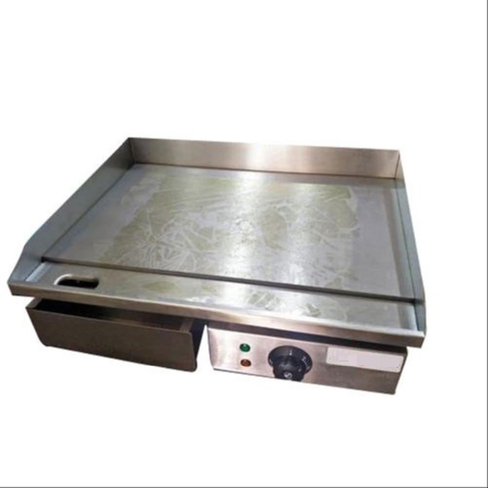 Iskra Stainless Steel Electric Dosa Griddle Plate, For Restaurant, Size: 25 X 10 Inch